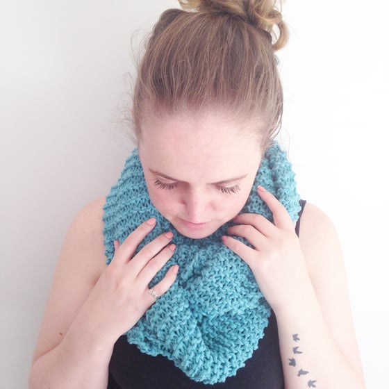 Image of Custom made - Knitted Adult Wrap Snood 