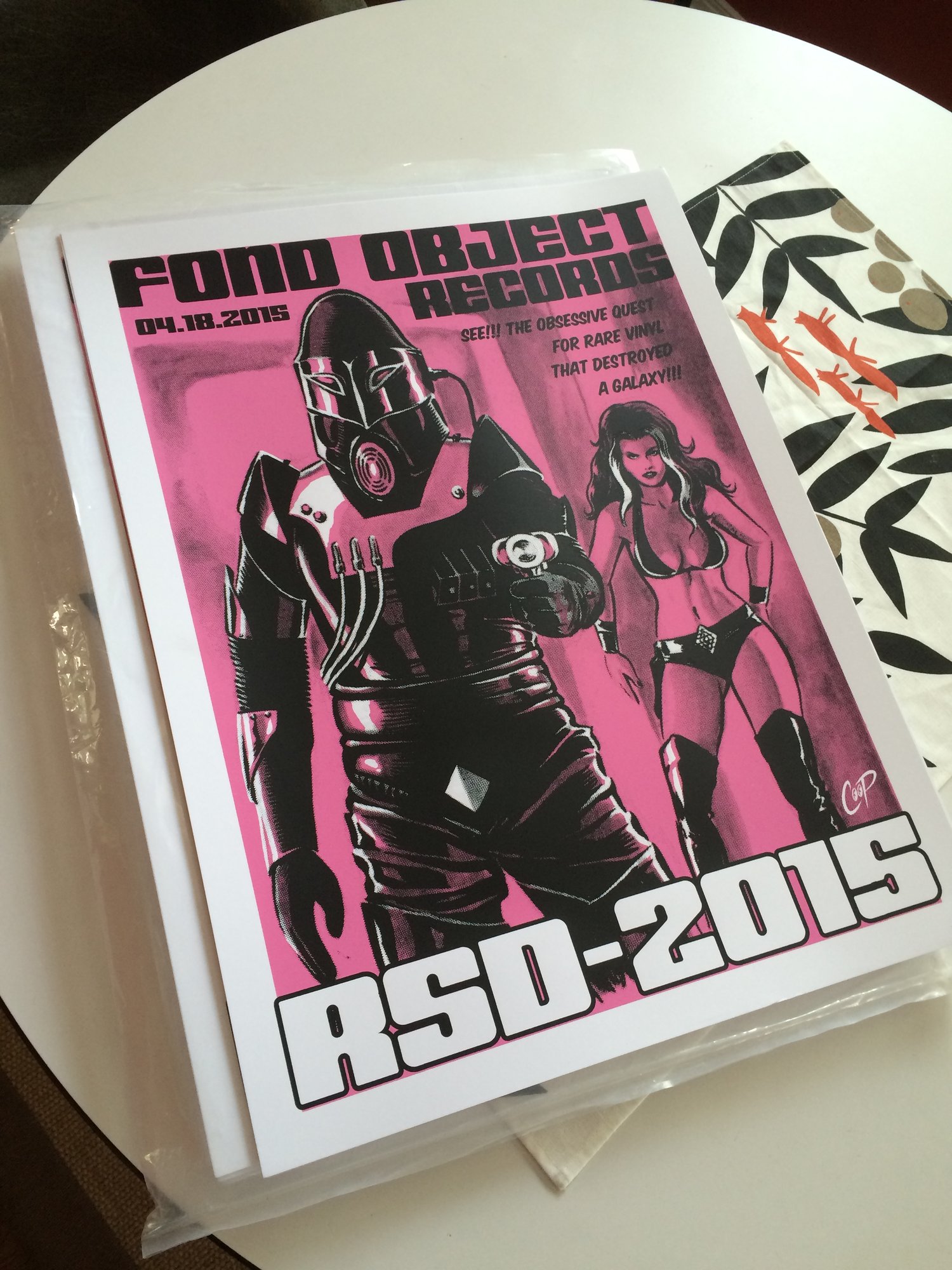 Image of FOND OBJECT RSD 2015 Screenprint