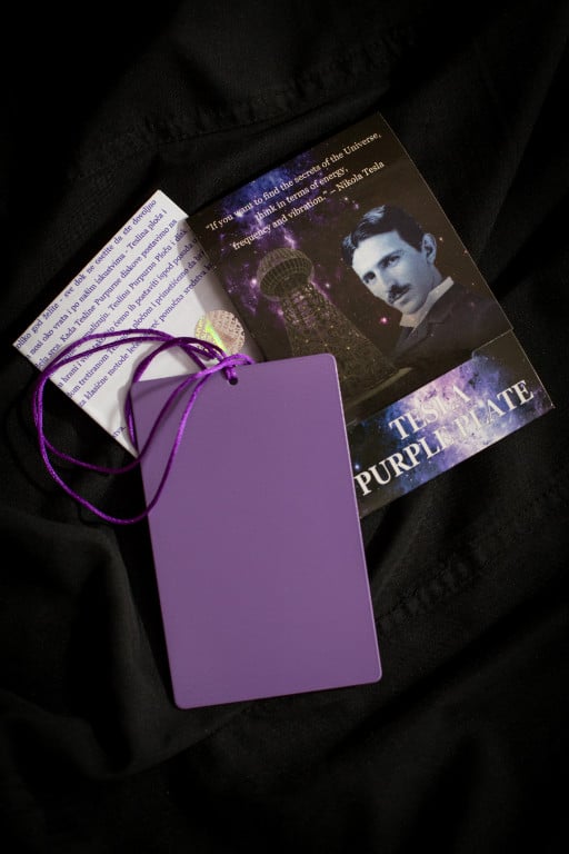 Image of Tesla Purple Plate