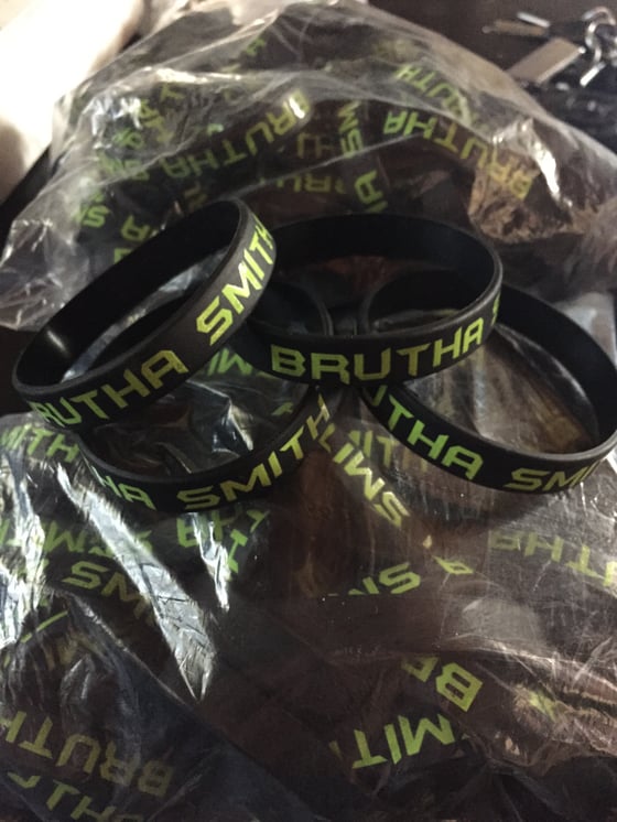 Image of Green on Black WRISTBANDS! 