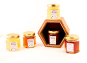 Image of Miniature Glass Jar of Honey