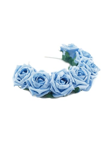 Image of Blooming Rose Crown Cornflower