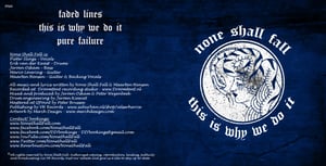 Image of None Shall Fall "This is why we do it" EP 2015