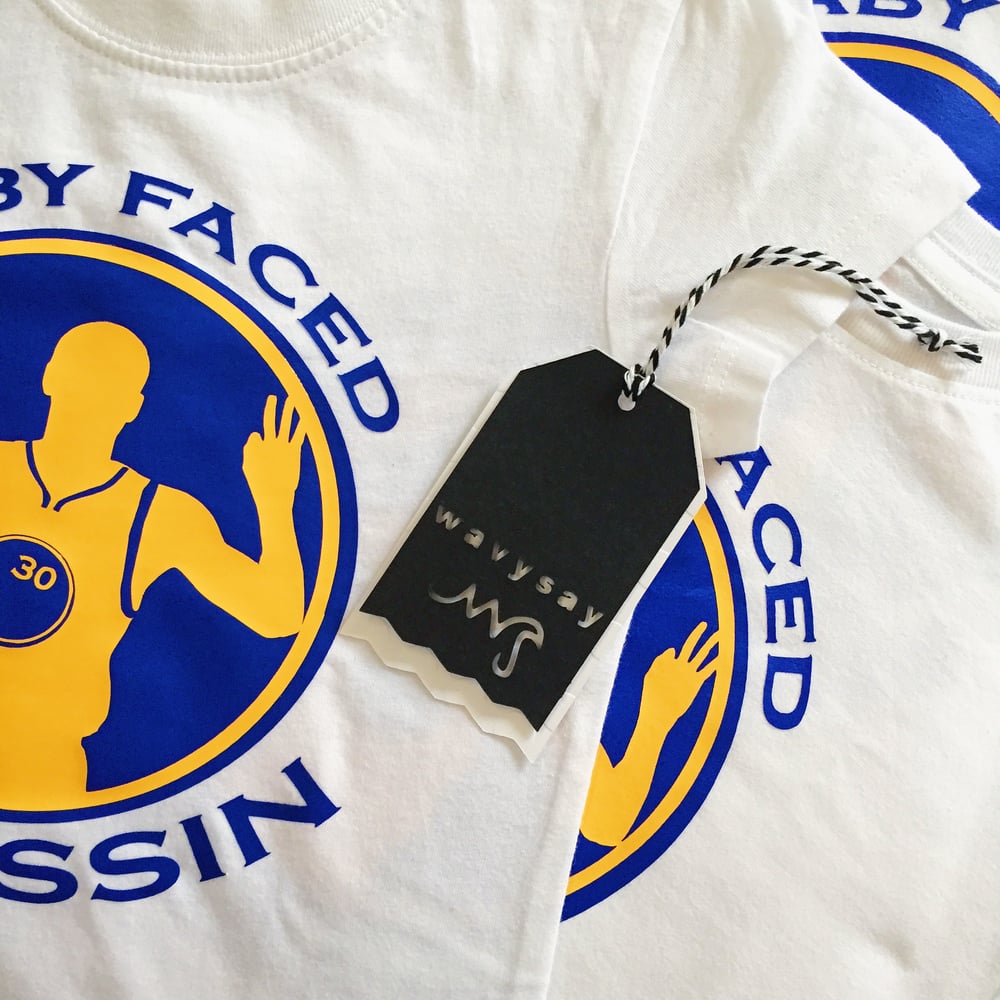 GSW Infant/Toddler/Youth T-Shirt - Stephen Curry Baby Faced