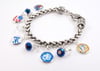 Air Force Academy Charm Bracelet with 3 charms and beads