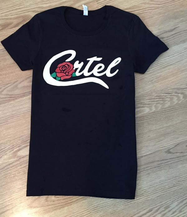 Image of Cartel Rose Black Female Tee