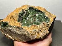 Image 5 of Ludlamite Crystal Geode Cluster Specimen | Brazil #2852