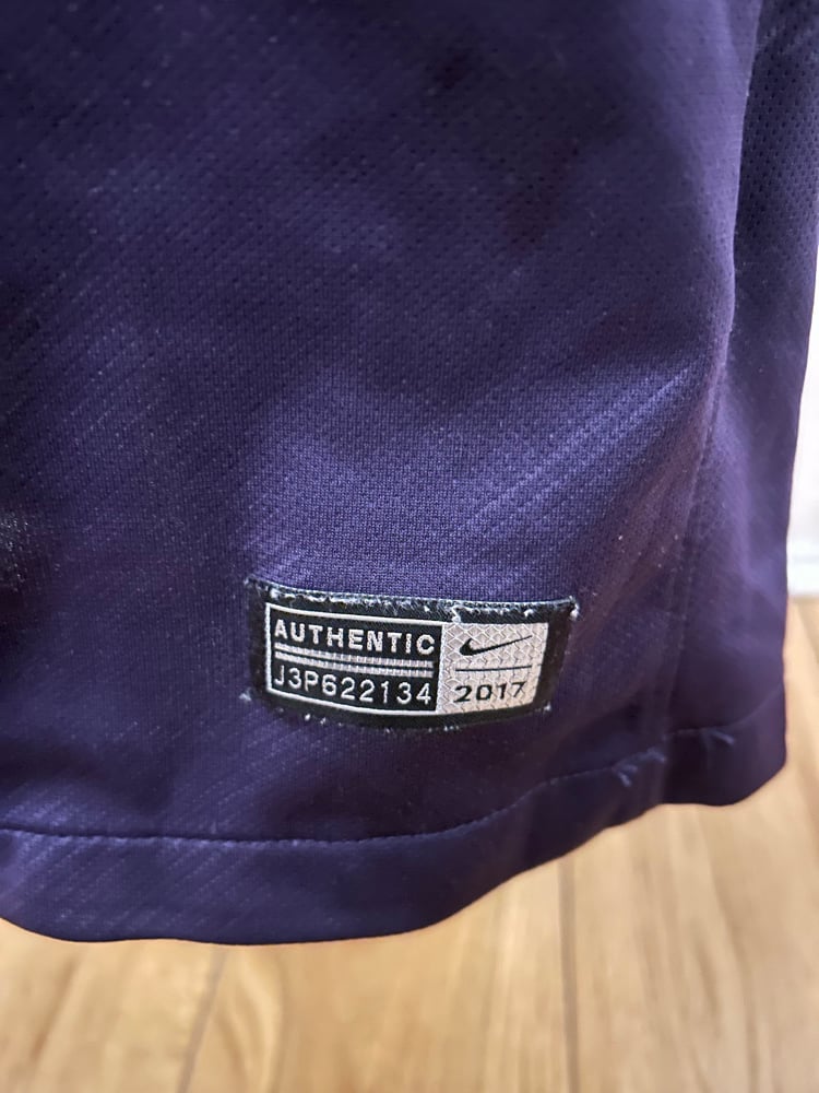 Image of Tottenham Hotspur “SON 7” 2017/18 Third Shirt + UCL patches (M)