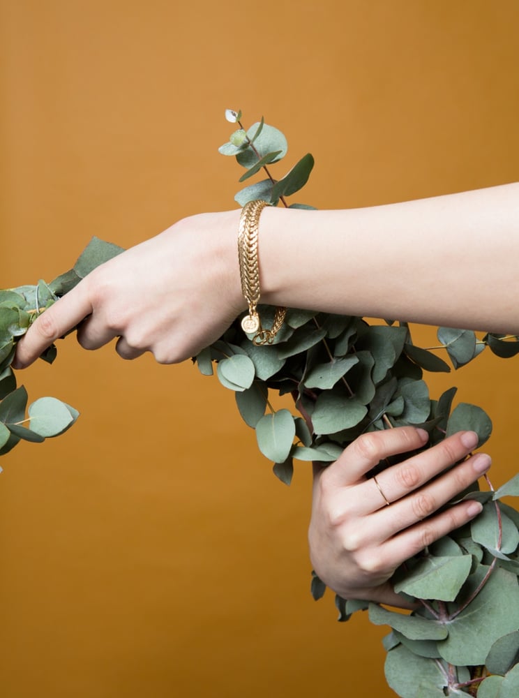 Image of Bracelet ROBERT plaqué argent