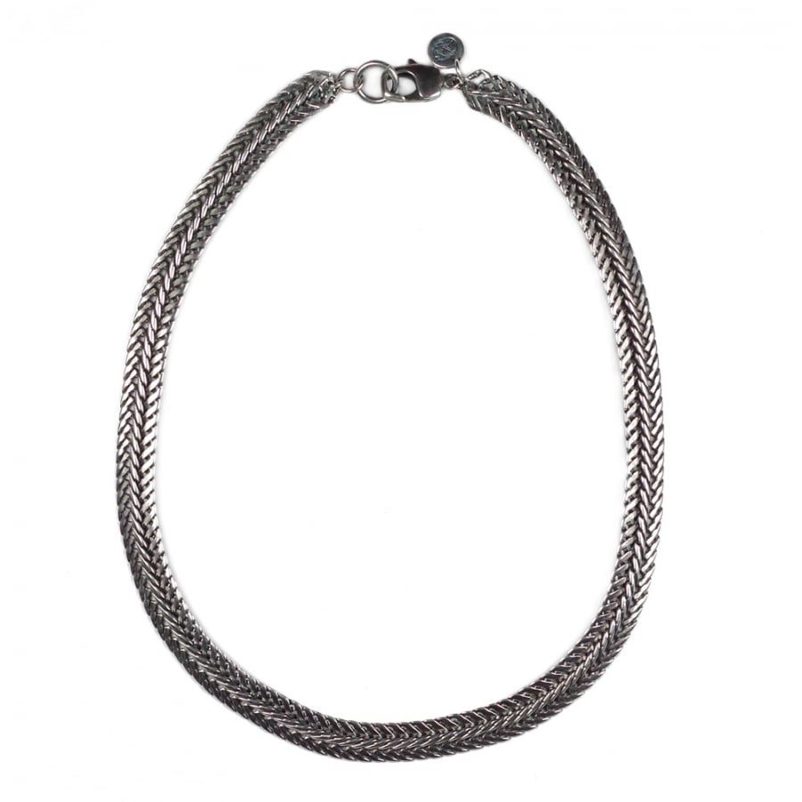 Image of Collier ROBERT plaqué argent