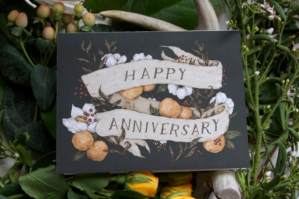 Happy Anniversary Card | Jessica Roux Happy Anniversary Card | Jessica Roux
