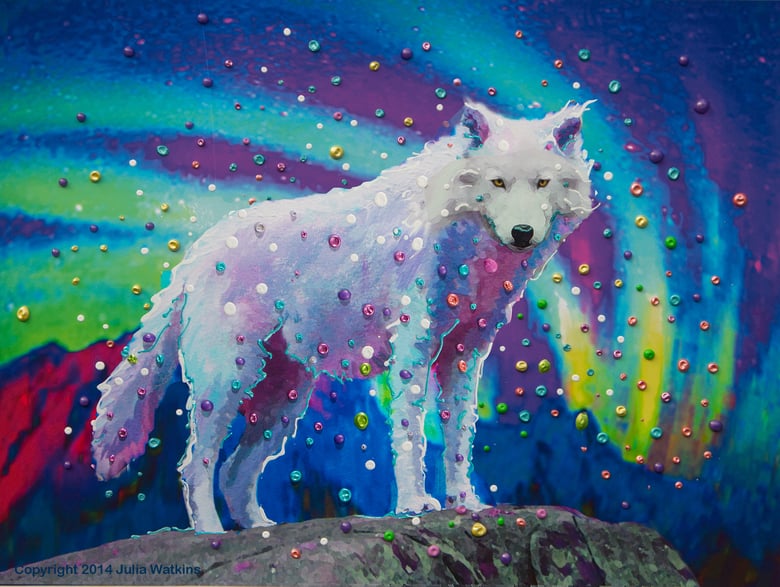 Image of White Wolf Spirit Guide Gicleee Print - Museum Quality