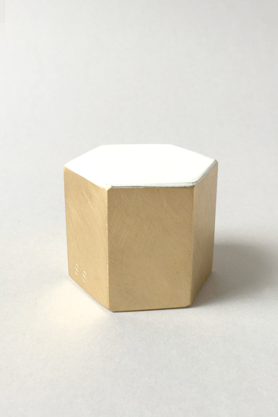 Image of Float paperweight - Hexagon ::: SOLD OUT :::