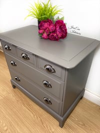 Image 5 of Stag Minstrel Grey Chest Of Drawers 