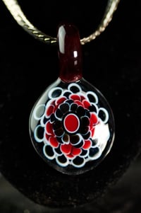 Image 1 of Galaxy and Red Dotstack Pendant 