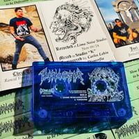 Image 5 of DISMORFIA - "Slow Disembowelment To Be Defecated Alive" cassette (w/ slipcase)