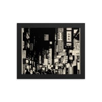 Image 1 of ZEN EXP - Chinatown II Framed photo paper poster