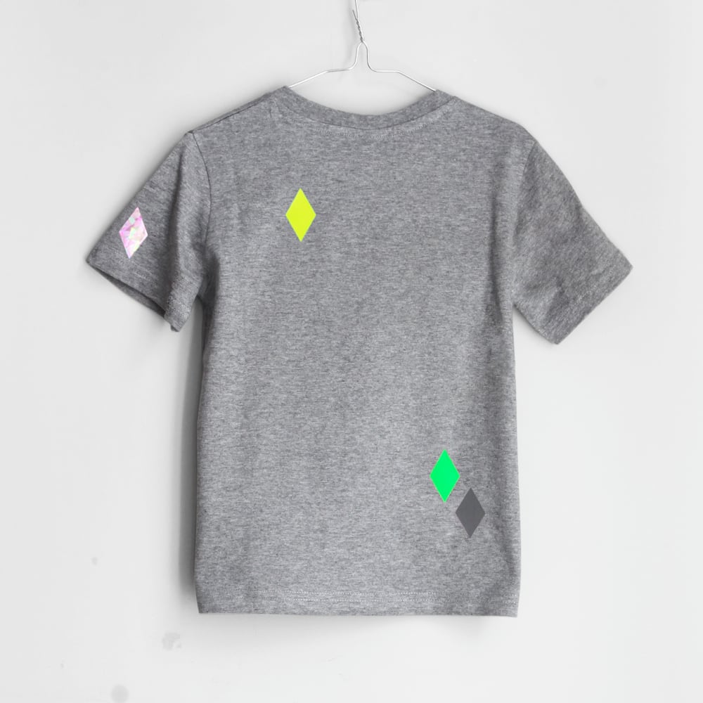 Image of T-Shirt Diamonds grey