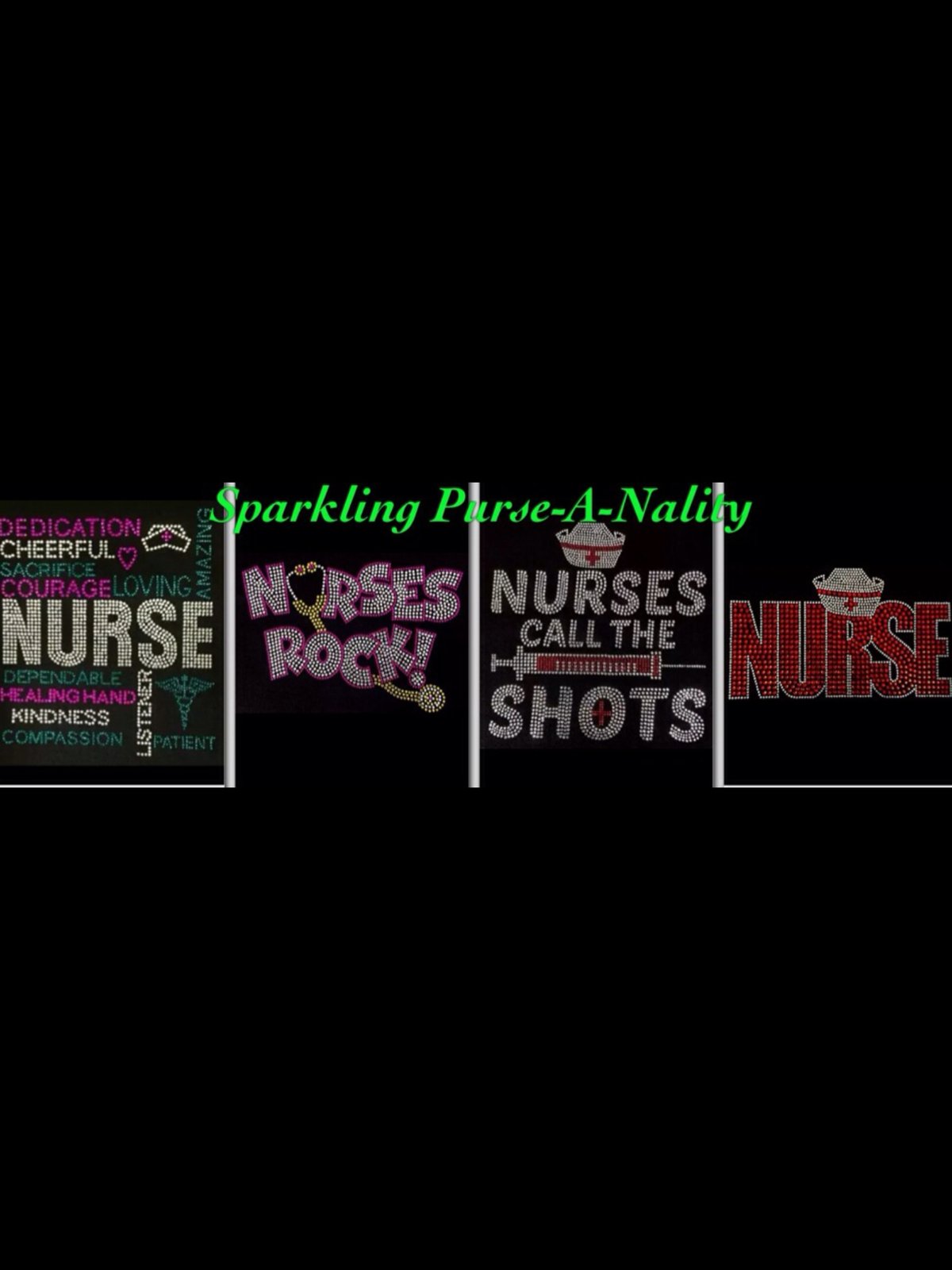 Image of "Sparkling" Nurses Designs (4 different designs)