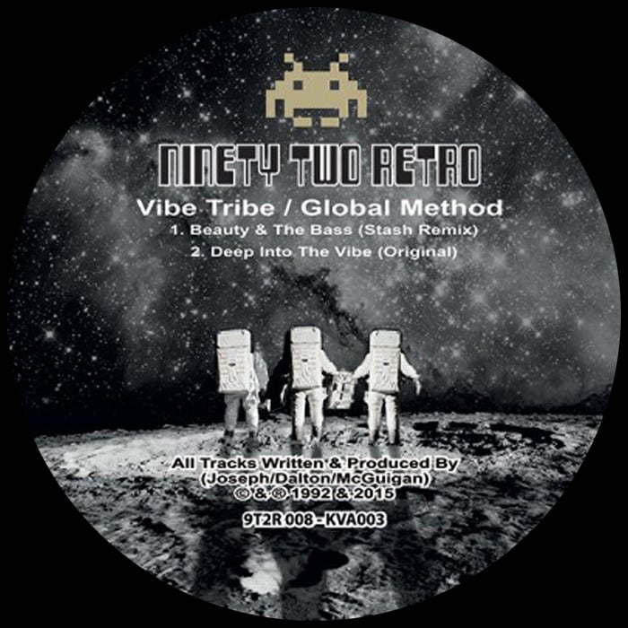 Image of Vibe Tribe & Global Method - Sons Of The Eclipse EP - KVA003 / 9T2R008 - 2x12" Vinyl - SOLD OUT
