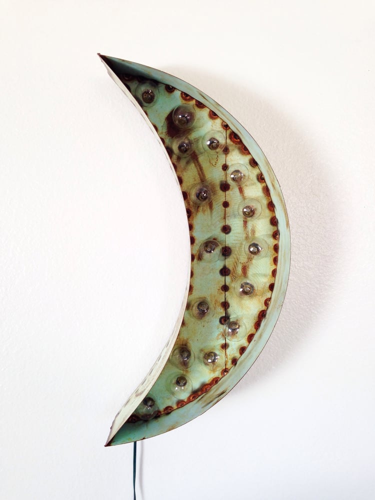 Image of Crescent Moon Marquee Light