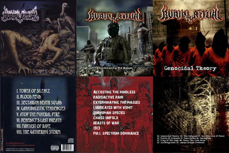 Image of Burial Ritual CD's