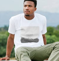 Image 2 of Through the Haze Tee (BW)