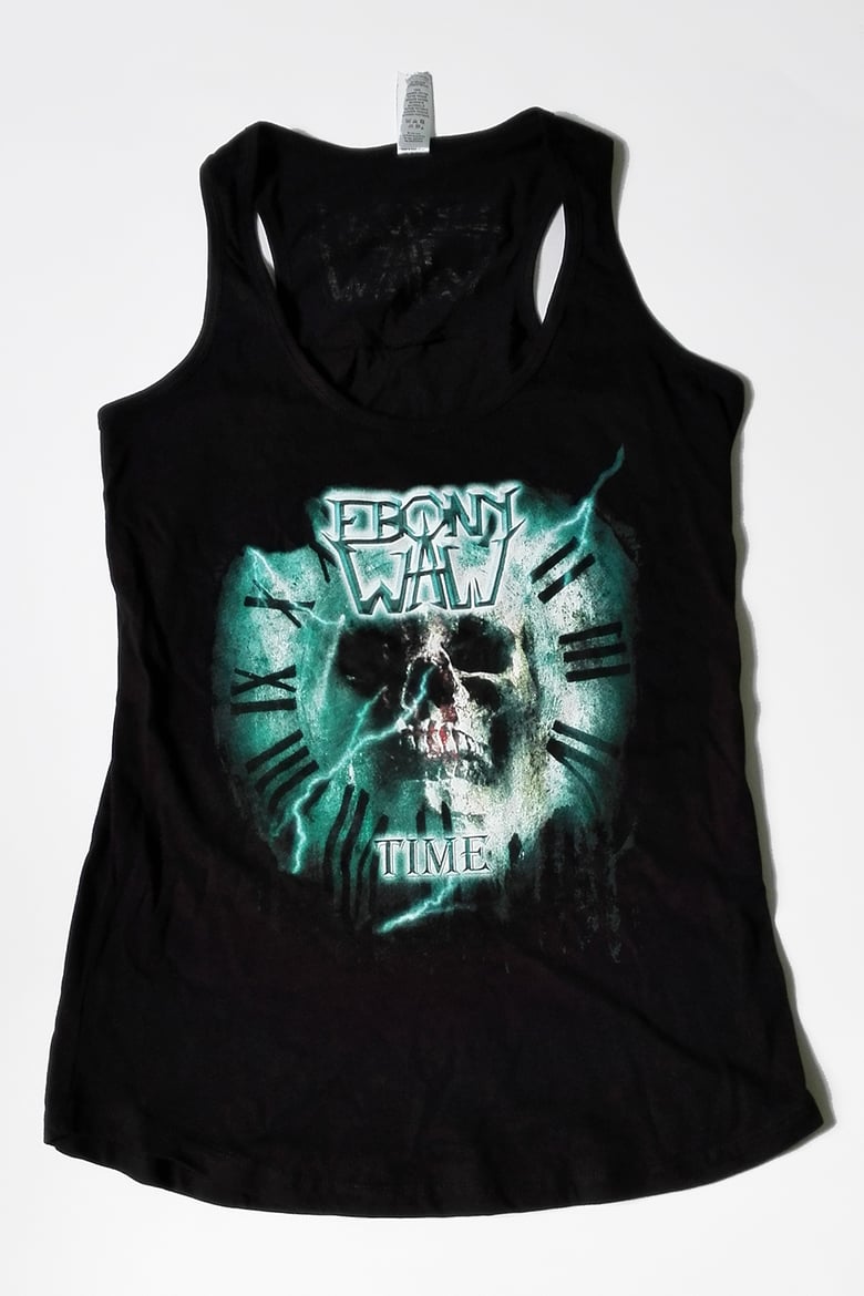 Image of Ebony Wall "Time" Womans Tanktop