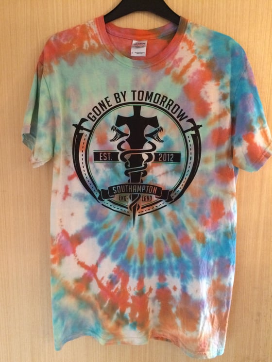 Image of Tie Dye Snakes and Daggers Tee
