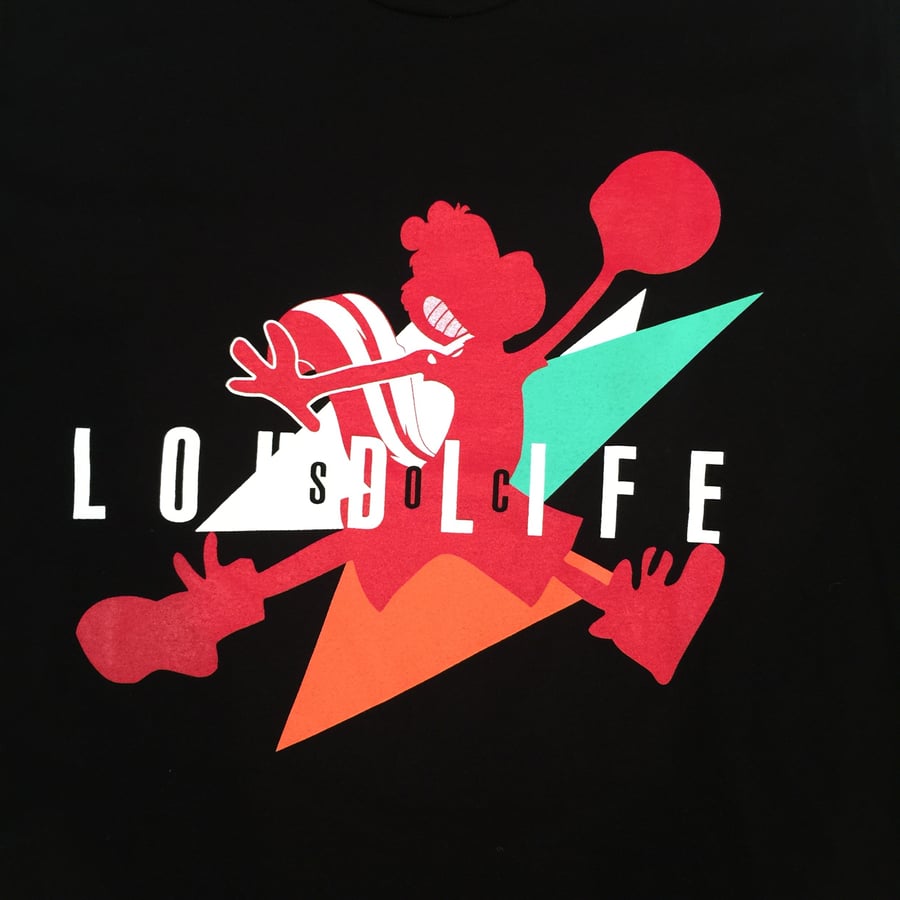 Image of AIR LOUIE "SKUNKMAN" Tee (Black)