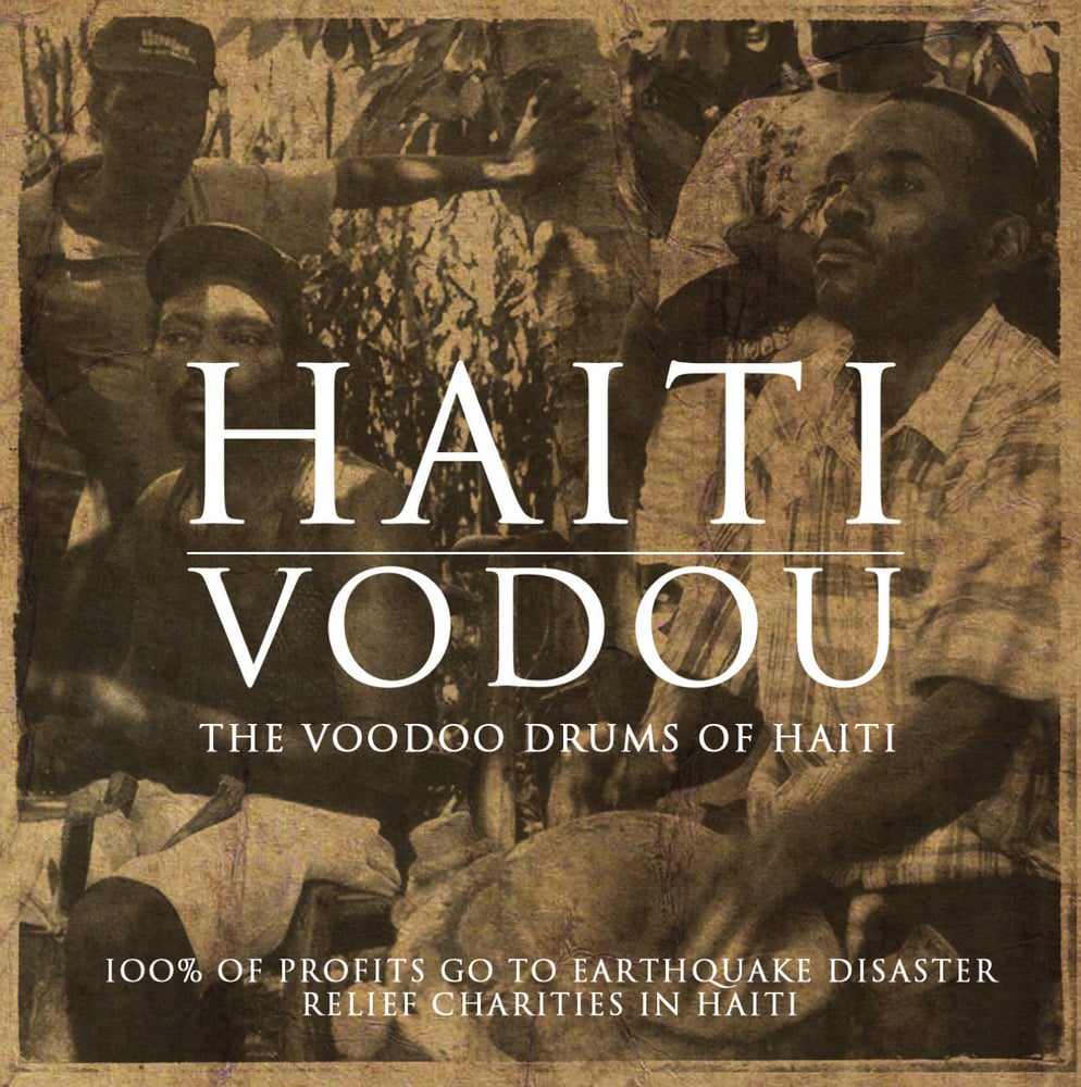 Red Eye Music Shop Haiti Vodou The Voodoo Drums Of Haiti   Cover 