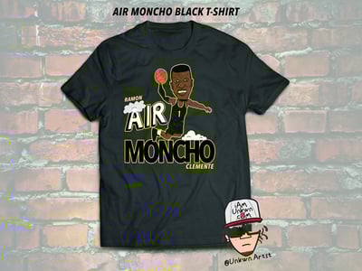 Image of Air Moncho Pre Order Black T-Shirt