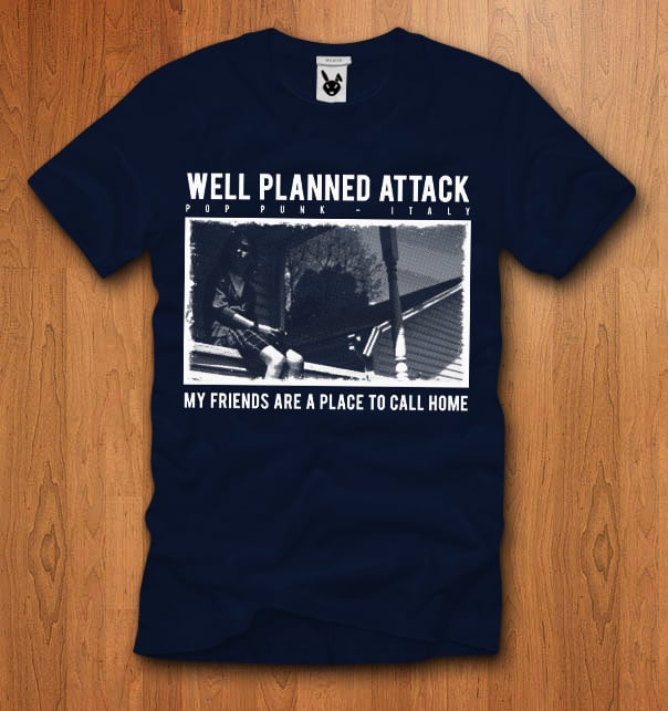 Image of Friends Tee - Navy Blue