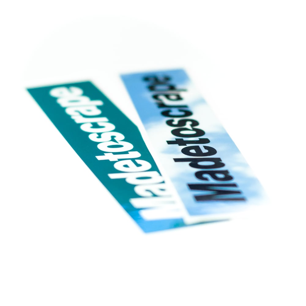 Image of Made to Scrape Limited Nostalgic Sticker Pack 