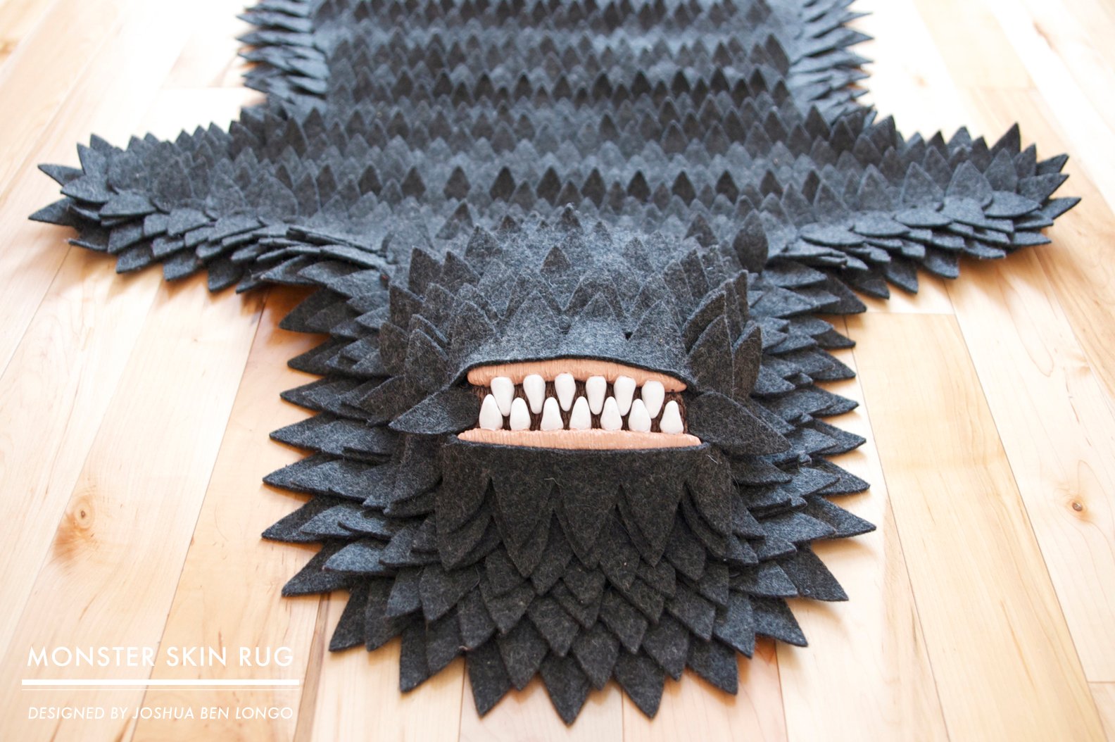 Monster Skin Rug / longoland