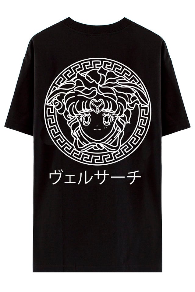 Image of USAGI VERSACE BLACK TEE