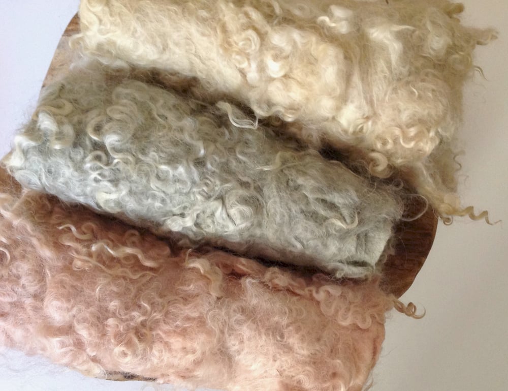 Image of Nest of Curls Blanket - vintage collection