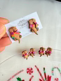 Image 3 of Otters Studs 