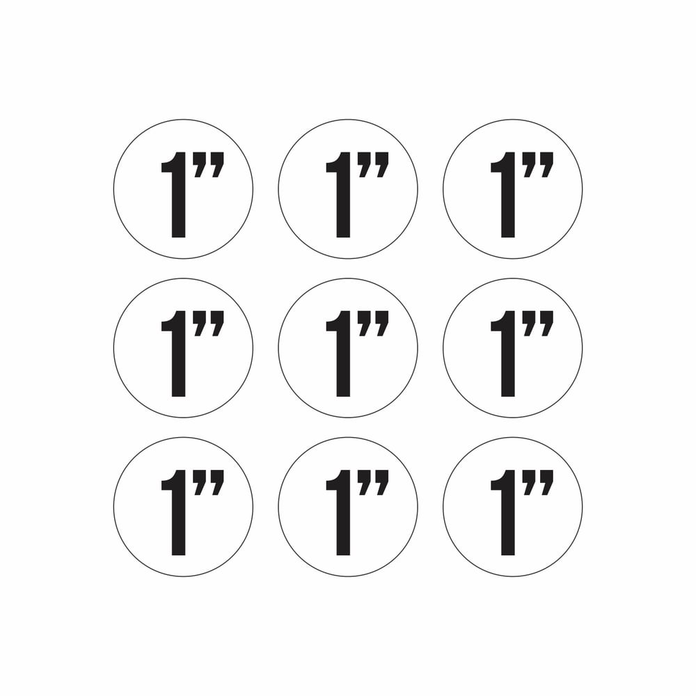 Image of 1" Buttons