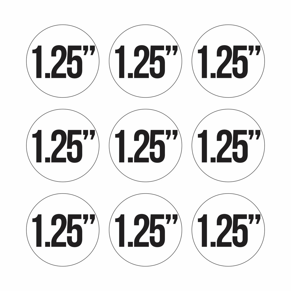 Image of 1.25" Buttons