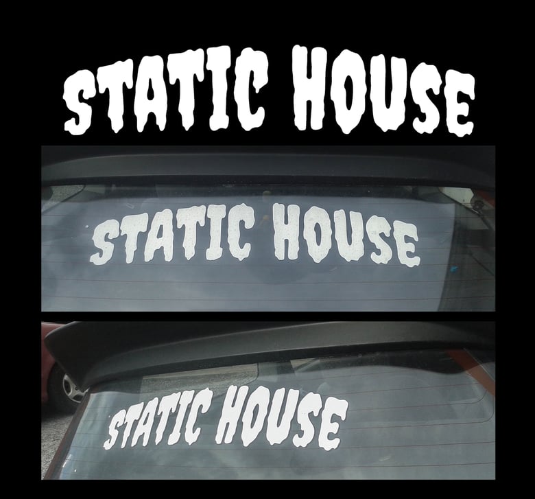 Image of Static House Sticker 60cm