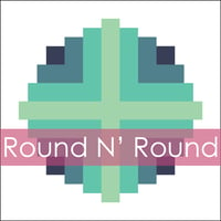 Image 1 of Round N' Round Mini Quilt #113, PDF Pattern