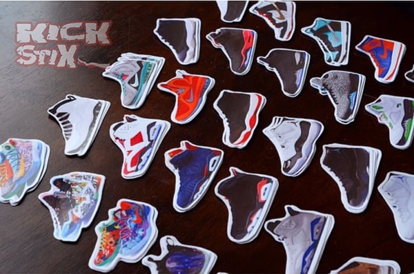 Image of Custom Sneaker Stickers (Wholesale)