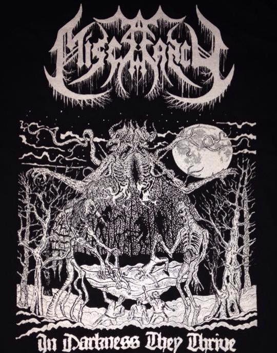 Image of Miscreancy "In Darkness They Thrive" T-Shirt