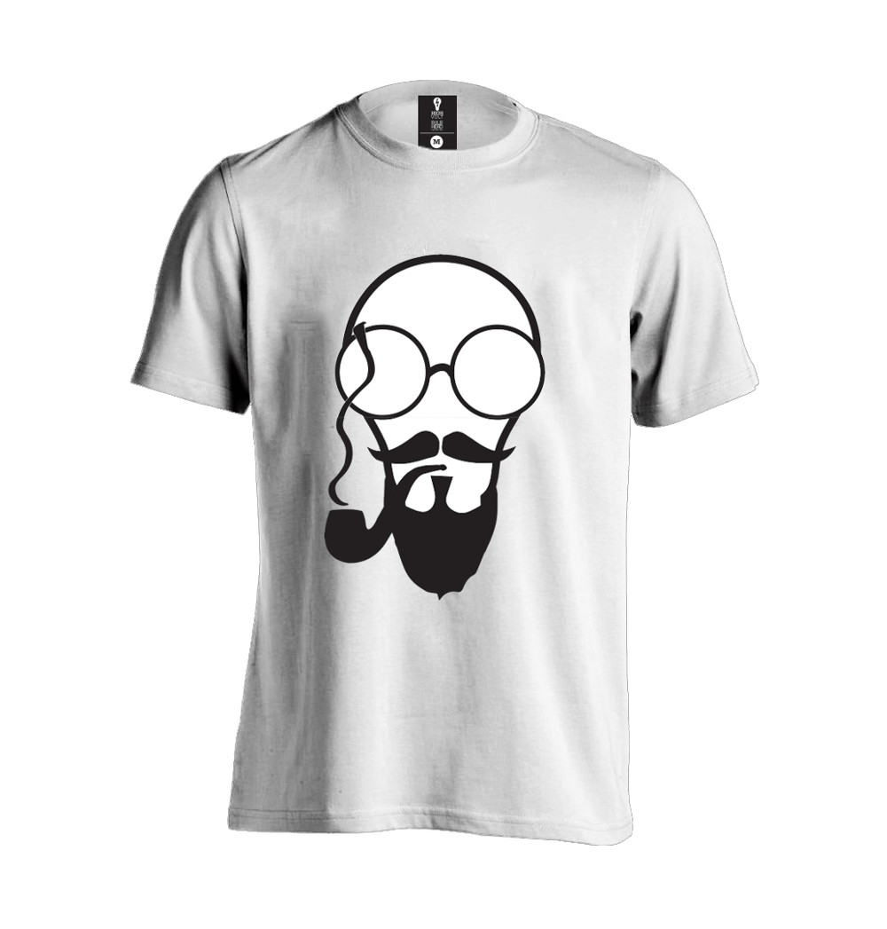 Image of Pipe & Specs T-Shirt [White]