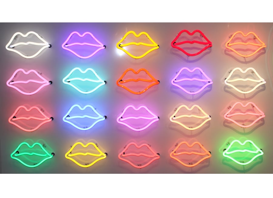 Image of 20 Neon Lips