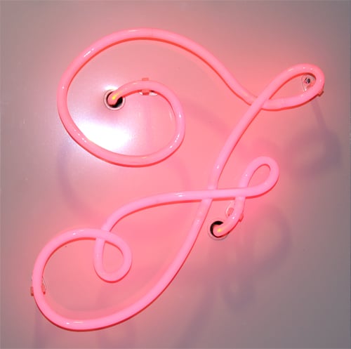 Image of Custom Neon Letter