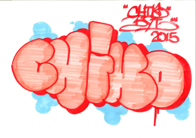 Image of CHINO BYI : CLASSIC THROWIE ( 2 OF 3 )