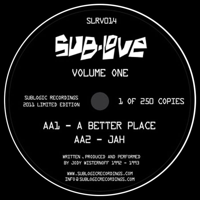 Image of Sub Love - Volume 1 EP - SLRV014 - 12" Vinyl - SOLD OUT