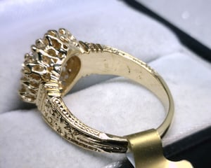 Image of 14K Yellow Gold Diamond Ring 1CT